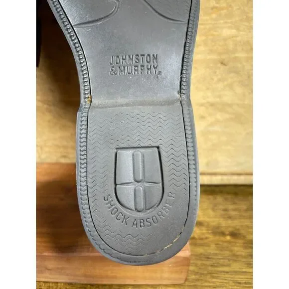 Johnston‎ & Murphy Mens Penny Loafers Leather Casual Dress Shoes 10M - Picture 8 of 9